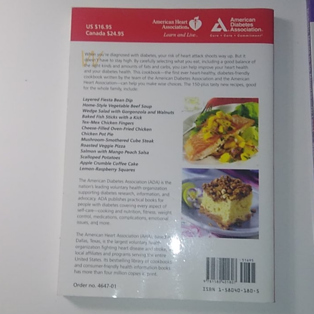Diabetic Cookbooks - Picture 2 of 3